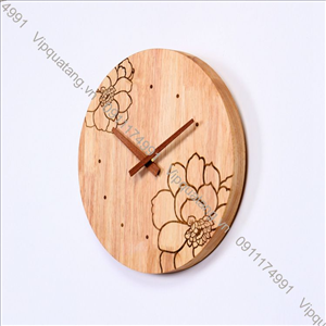 Đồng hồ bằng gỗ MS 21080