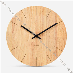 Đồng hồ bằng gỗ MS 21083