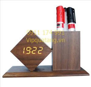 Đồng hồ bằng gỗ MS 11016