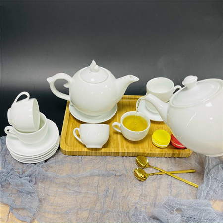 Sét quà tết - bộ ấm trà in logo - bộ ấm chén in logo MS 22038