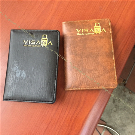 Bao hộ chiếu bằng da Pu MS 20316