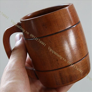 Cốc trà bằng gỗ, gỗ dừa MS 20060