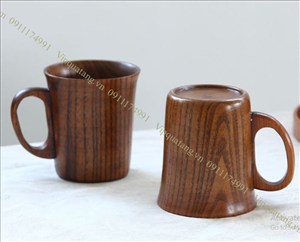 Cốc trà bằng gỗ, gỗ dừa MS 20064