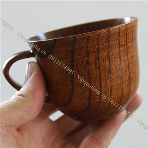 Cốc trà bằng gỗ, gỗ dừa MS 20069