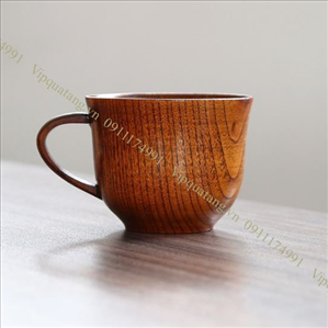Cốc trà bằng gỗ, gỗ dừa MS 20074