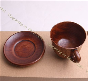 Cốc trà bằng gỗ, gỗ dừa MS 20083