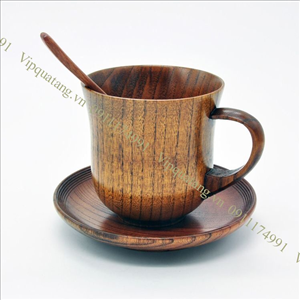 Cốc trà bằng gỗ, gỗ dừa MS 20086