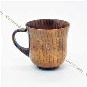 Cốc trà bằng gỗ, gỗ dừa MS 20089