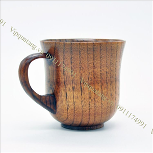 Cốc trà bằng gỗ, gỗ dừa MS 20090