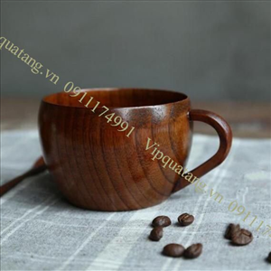 Cốc trà bằng gỗ, gỗ dừa MS 20093