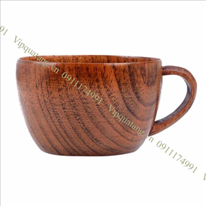 Cốc trà bằng gỗ, gỗ dừa MS 20098
