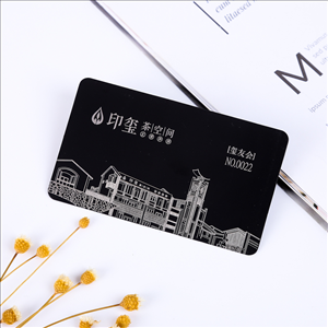 Danh thiếp kim loại, Namecard kim loại, Thẻ kim loại, Thẻ VIP MS 21528
