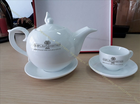 in bộ trà - in ấm chén - Bộ chóp lửa MS 14463