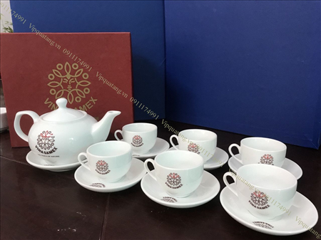 in bộ trà - in ấm chén - Bộ giang tây MS 14417