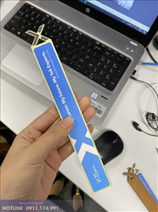 KẸP SÁCH BẰNG GỖ IN THEO YÊU CẦU - BOOKMARK GỖ IN LOGO THEO YÊU CẦU MS 23529