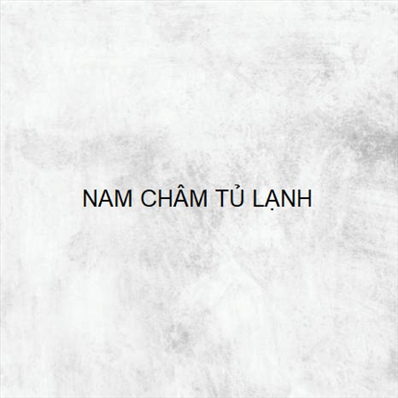 NAM CHÂM TỦ LẠNH MS 23598