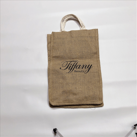 Túi đi chợ - túi tote vải bố - túi hai quai vải đay - in logo theo yêu cầu MS 21215
