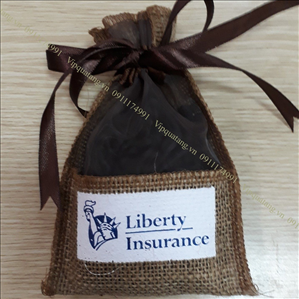 Túi thơm, túi hạt cà phê in logo MS 17789