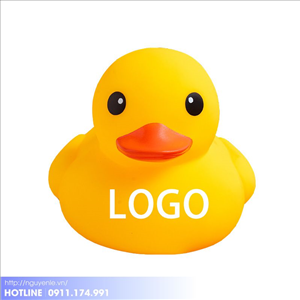 Vịt Đồ Chơi In Logo, Vịt Thả Bồn Tắm In Logo, Đồ Chơi Vịt Nhựa Thả Bồn Tắm In Logo, Vịt Cao Su In Logo Quảng Cáo MS 23283